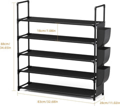 5-Tier Shoe Storage Rack