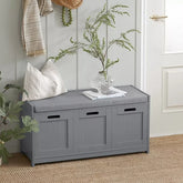 Hallway Storage Bench with Cushion