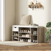 Shoe Storage Bench with Cushion