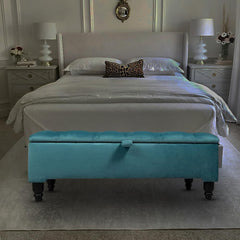 end of bed storage bench