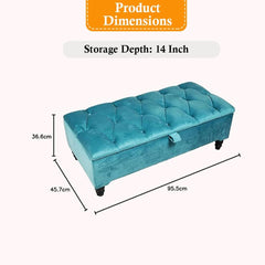 end of bed storage bench