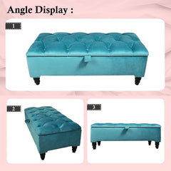 end of bed storage bench