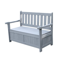 garden storage bench