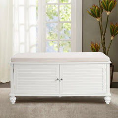 hallway storage bench