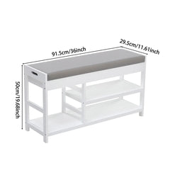 hallway storage bench