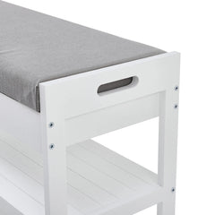 hallway storage bench