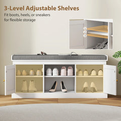 shoe storage bench