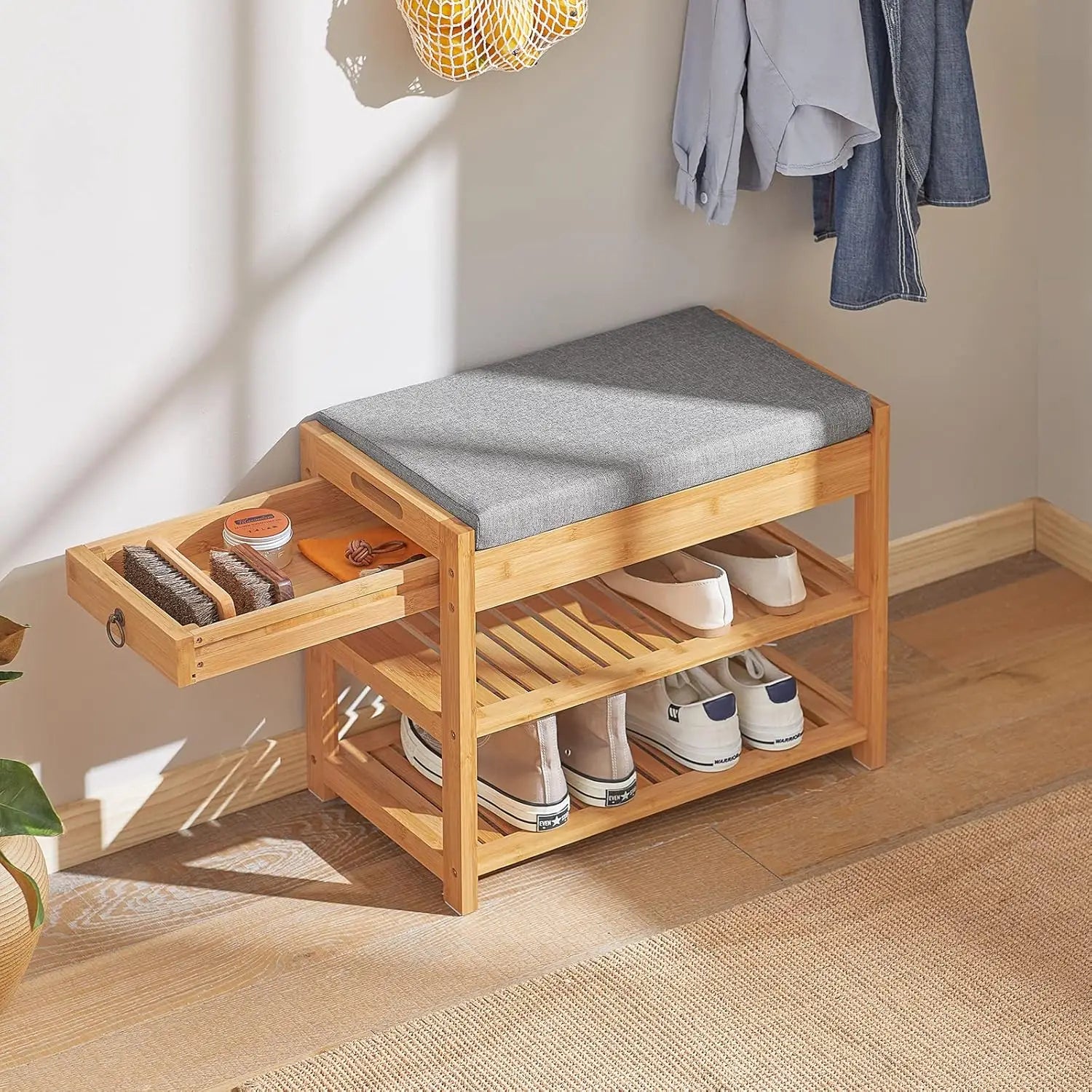 shoe storage bench