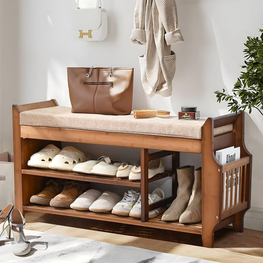 How Many Pairs of Shoes Can a Storage Bench Hold?