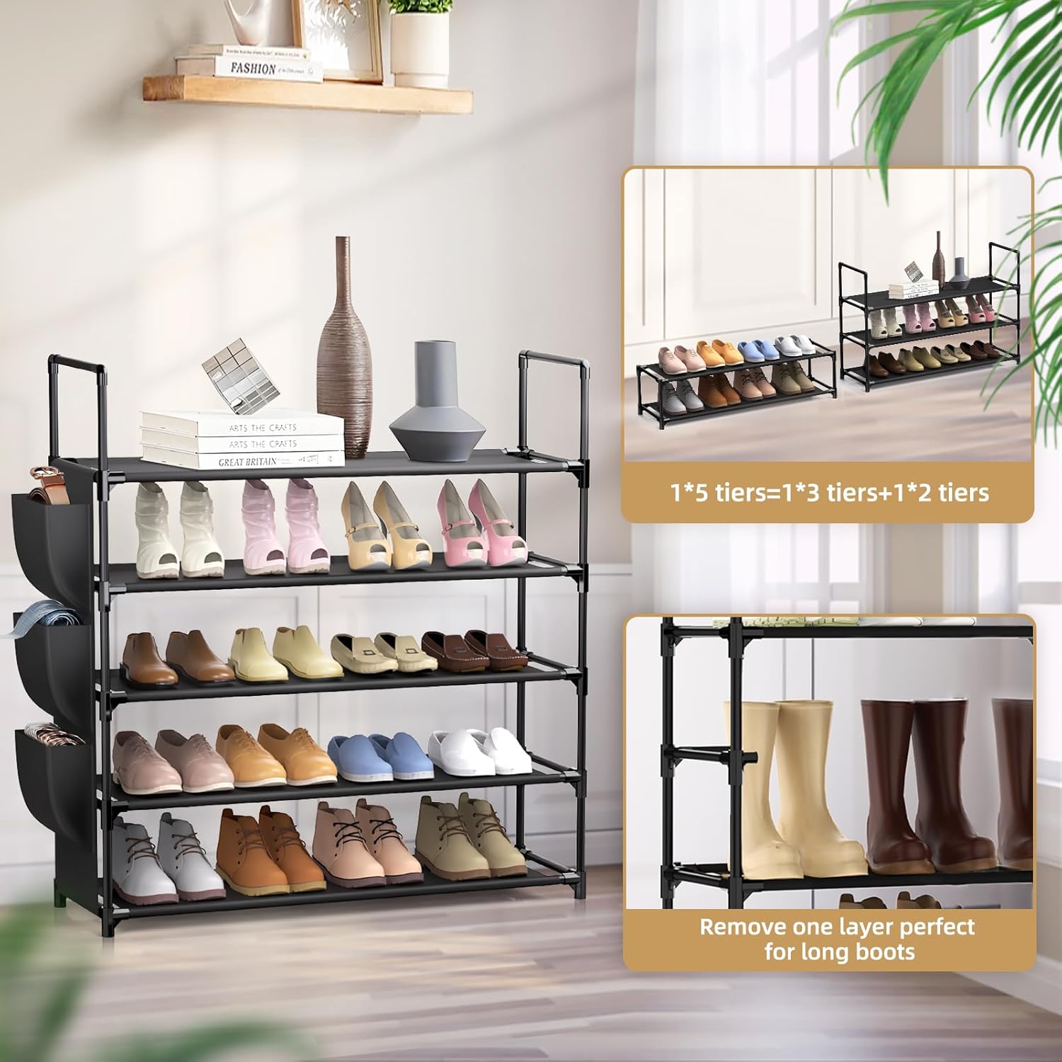 5-Tier Shoe Storage Rack