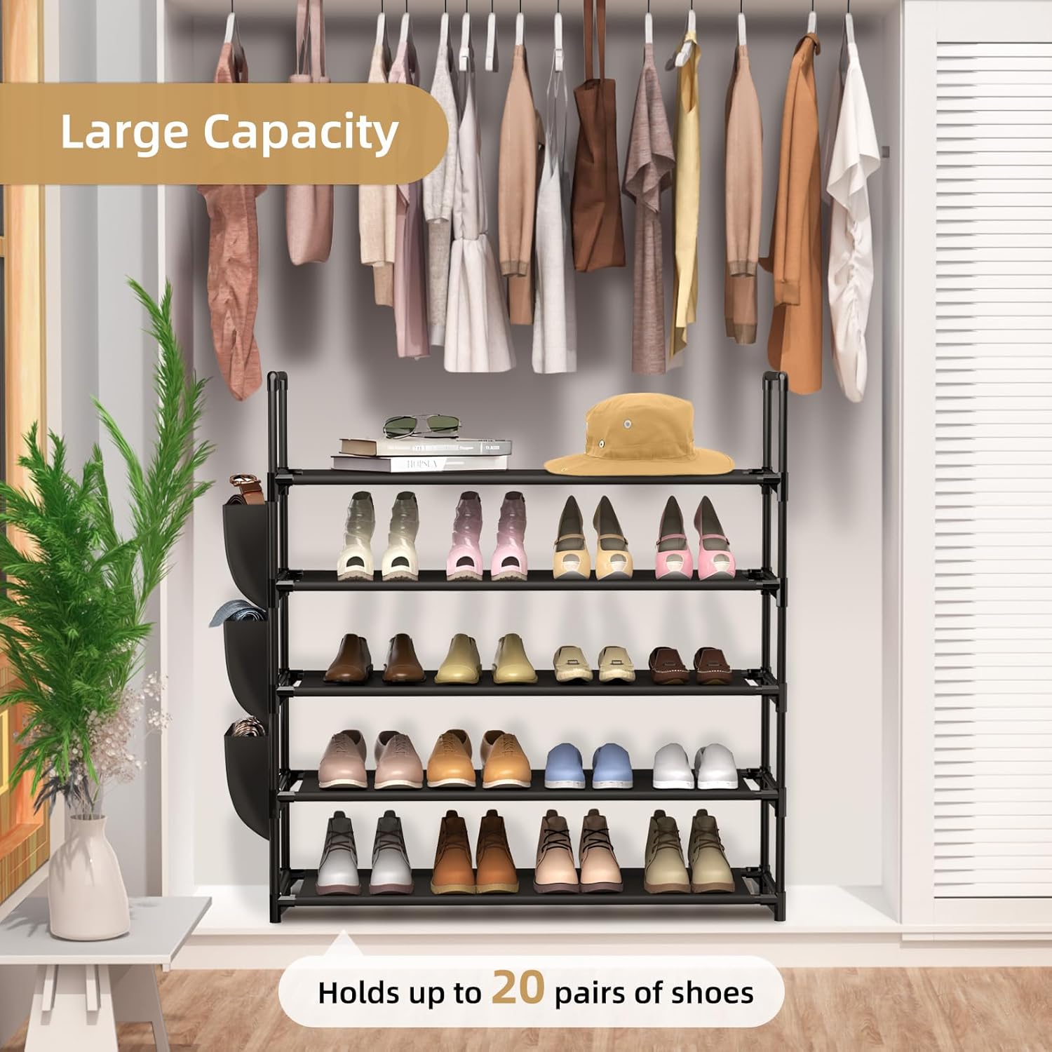 5-Tier Shoe Storage Rack