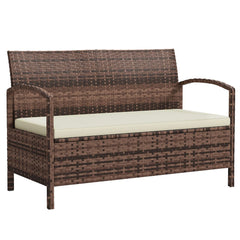garden storage bench
