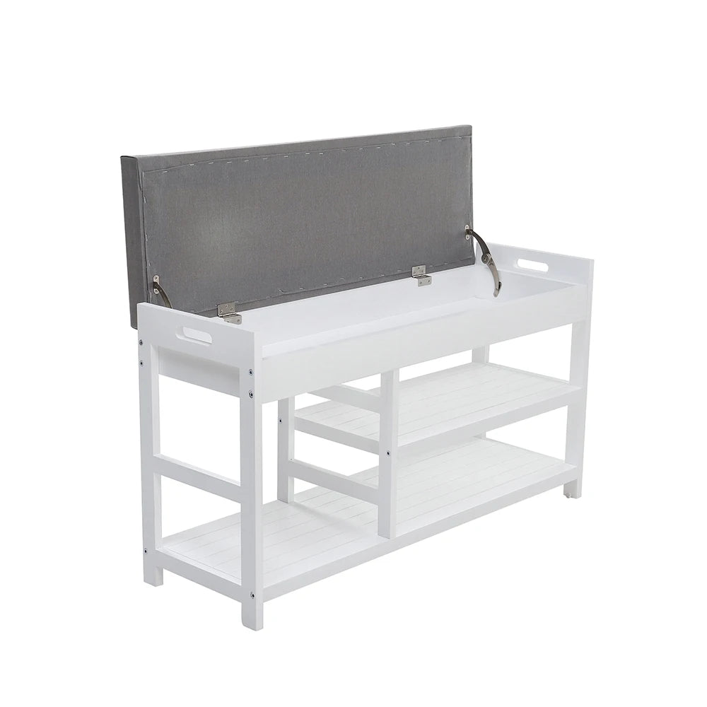 hallway storage bench