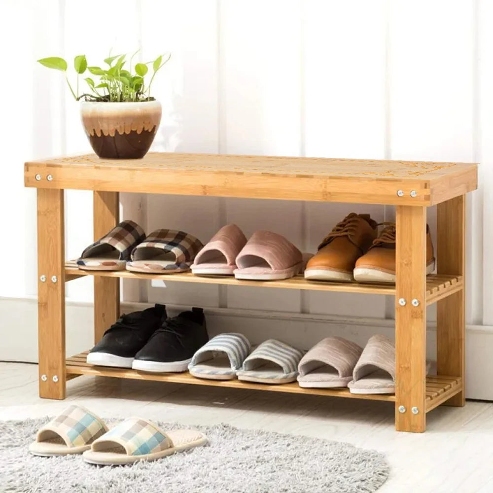 hallway storage bench