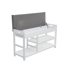 hallway storage bench