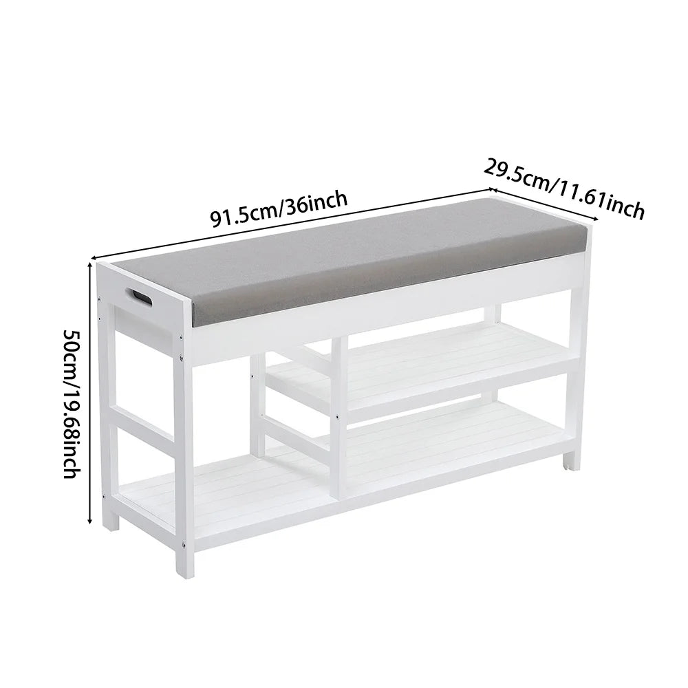 hallway storage bench