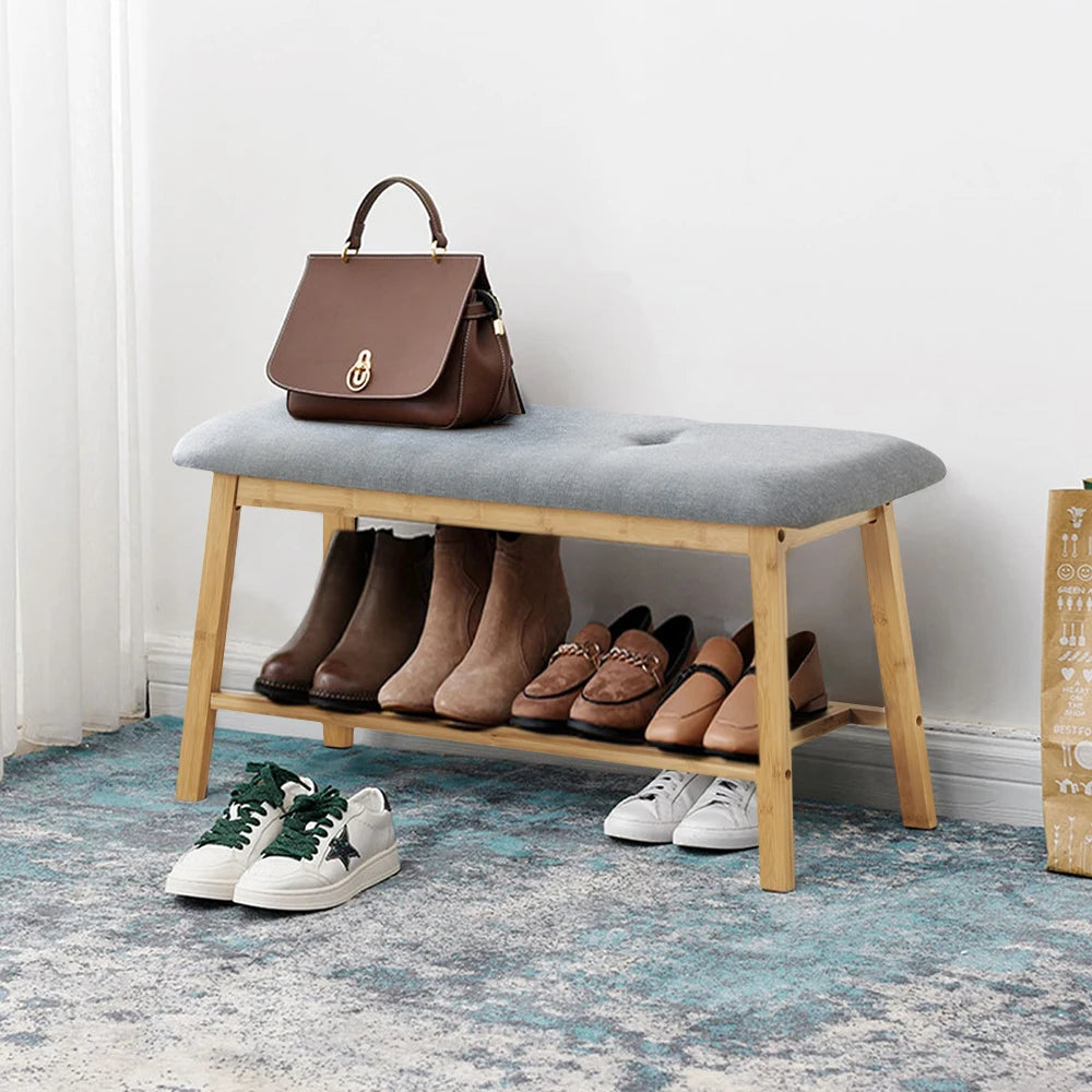 hallway storage bench