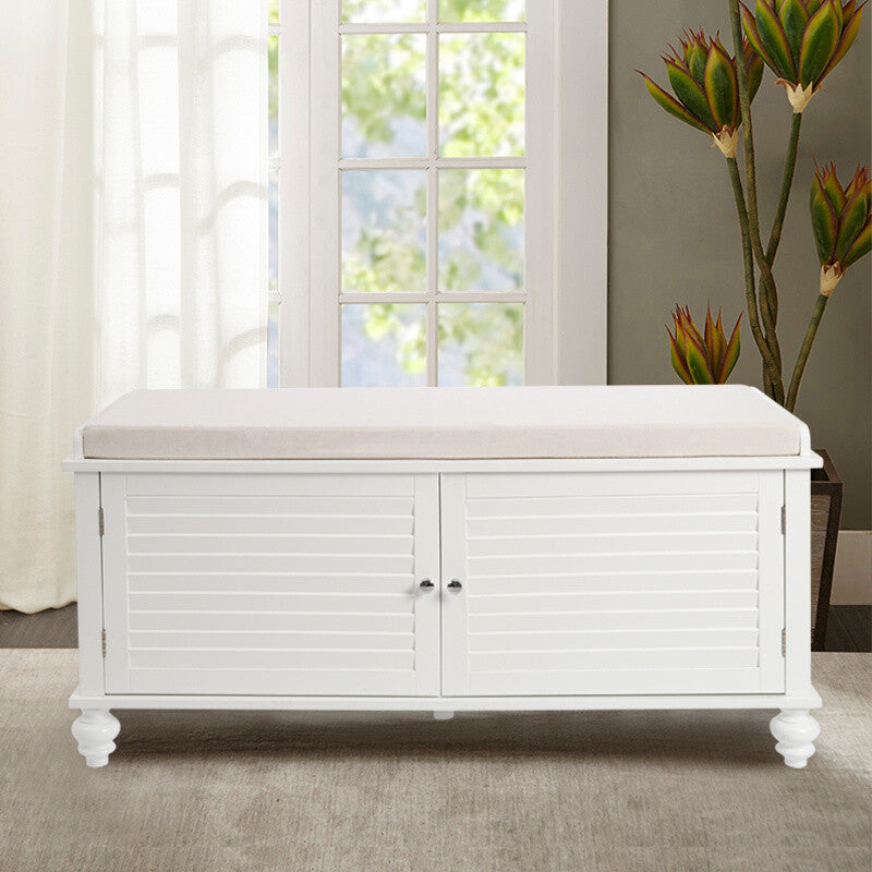hallway storage bench