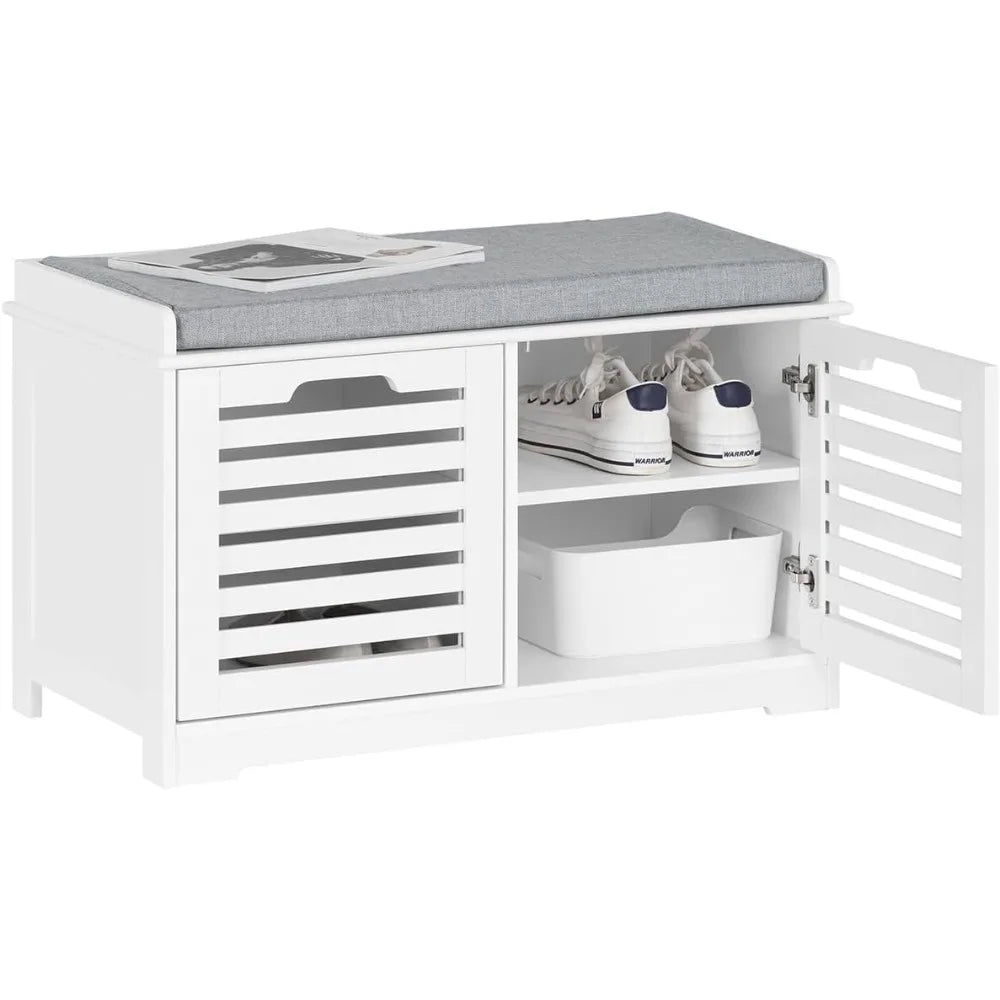 hallway storage bench
