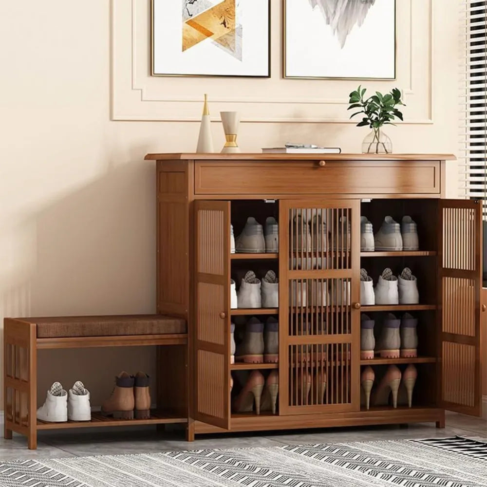 hallway storage bench