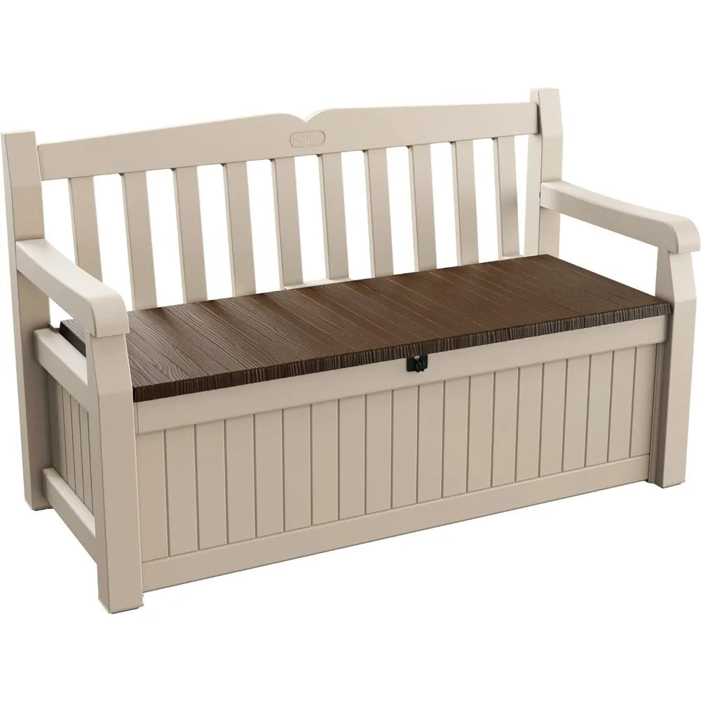 Weatherproof Storage Bench Weather Resistant Garden Storage Bench With 265L Storage Capacity (SB1