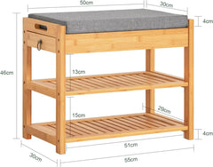 shoe storage bench