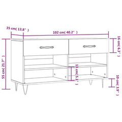 shoe storage bench