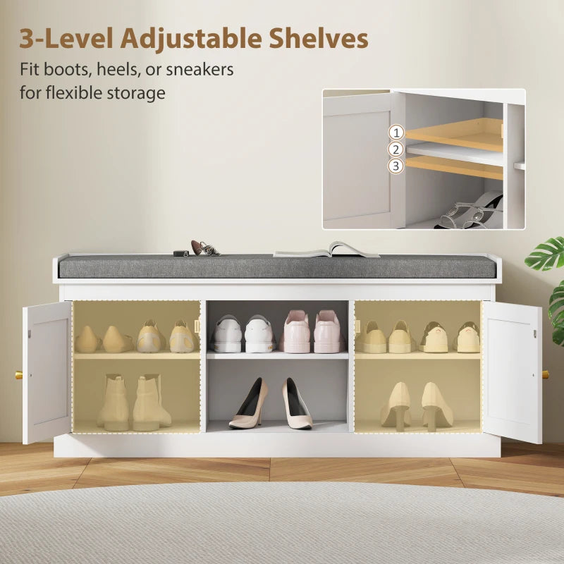 shoe storage bench