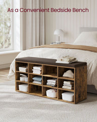 shoe storage bench