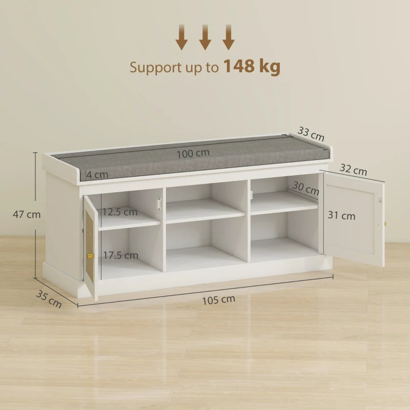 shoe storage bench
