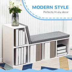 shoe storage bench with cushion