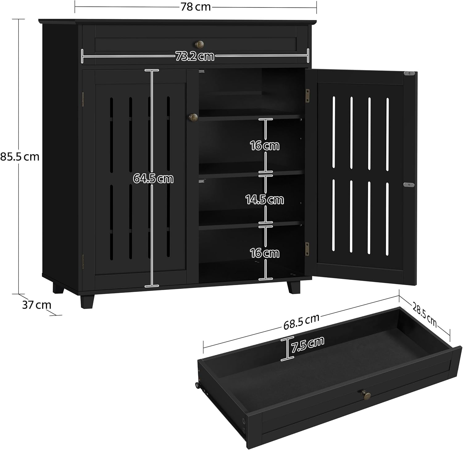 shoe storage cabinet
