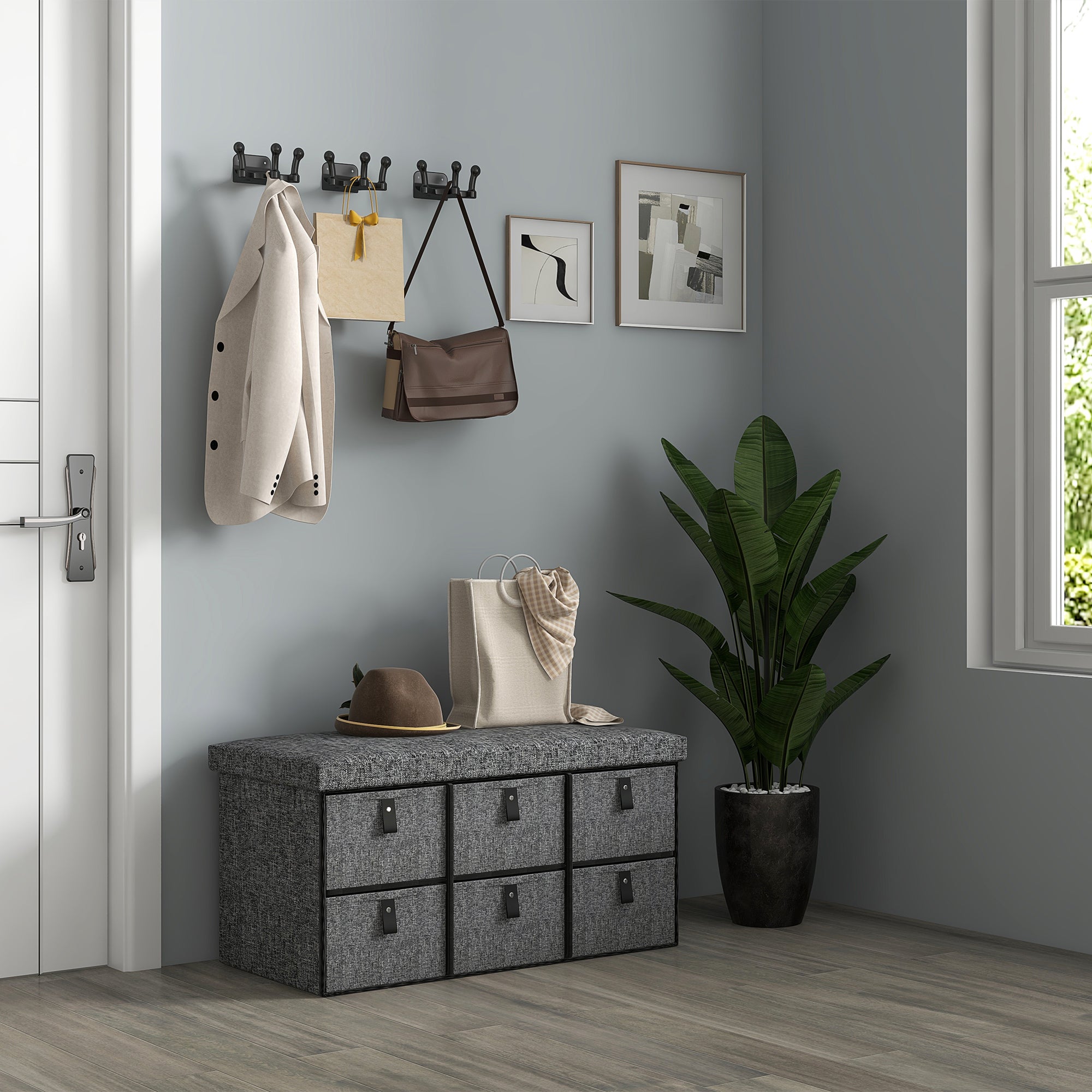 small shoe storage bench