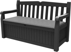 waterproof garden storage bench