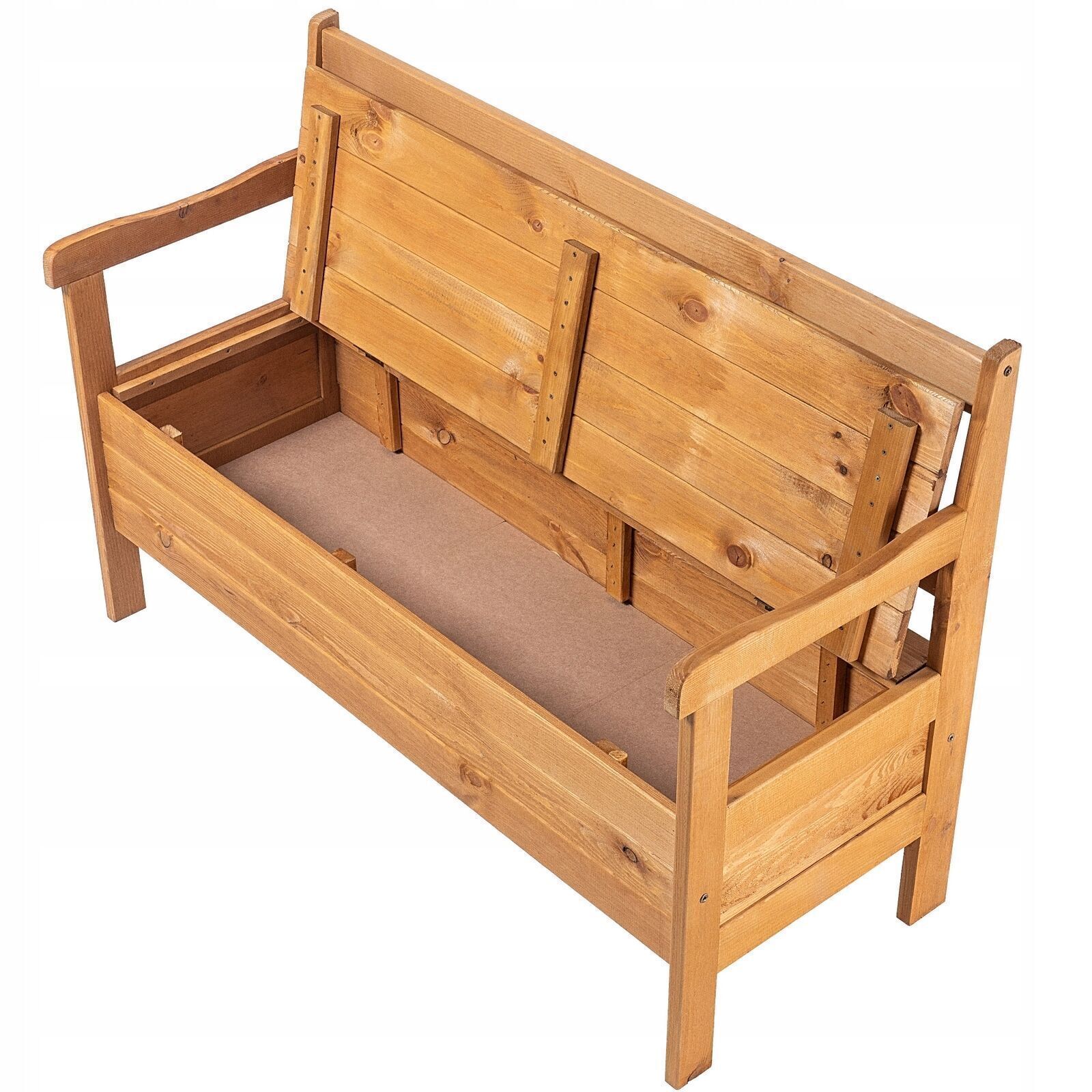 waterproof garden storage bench